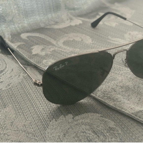 😎 BN Original packaging Ray Ban RB3025 Mental Aviator Unisex Sunglasses 🕶 - Picture 7 of 11